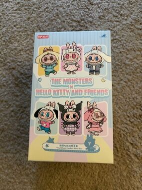 POP MART The Monsters x Hello Kitty and Friends Pastel Vinyl Blind Box